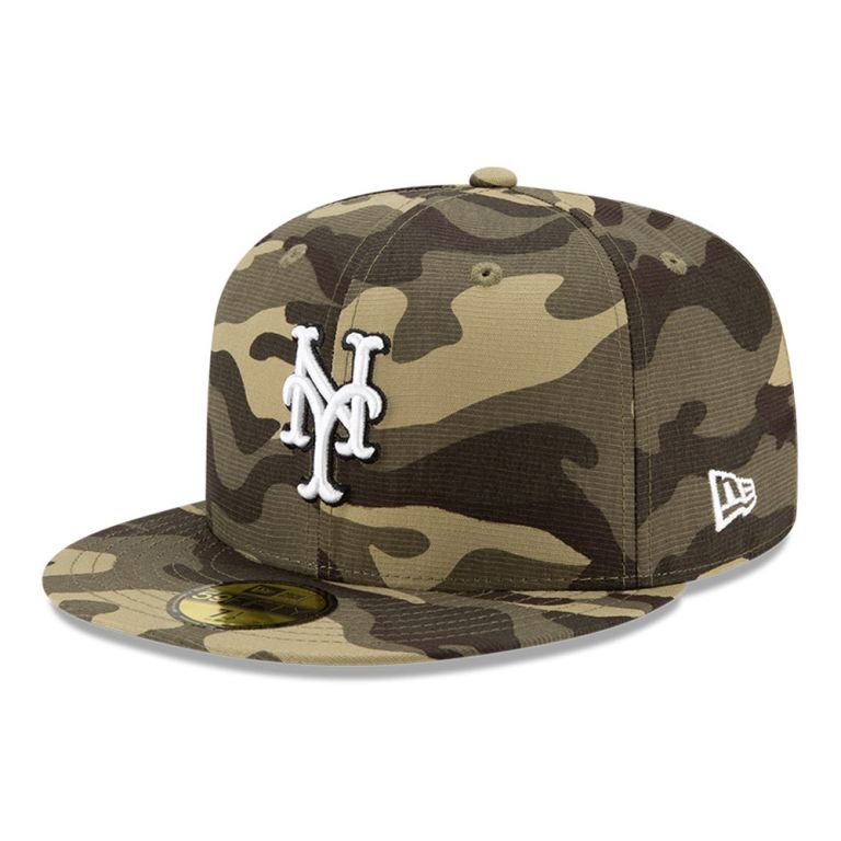 Gorras New Era Mlb Camuflados - New York Mets MLB Armed Forces 59FIFTY 04952WBEU